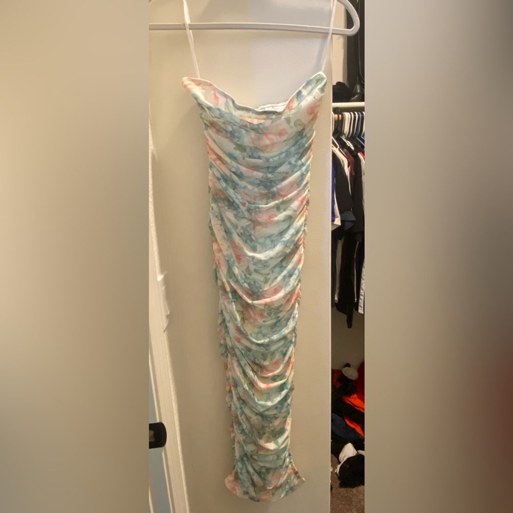 SHEIN Ruched Dress